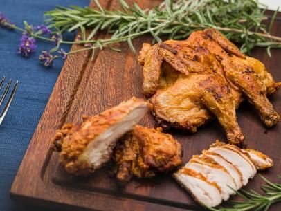 Spatchcock Cornish Hen, Airfryer Chicken Tenders, Fried Cornish Hen Recipe, Fried Cornish Hens, Fancy Family Dinner, Thanksgiving Meat, Cornish Hen Recipes, Game Hen Recipes, Cornish Game Hen Recipes