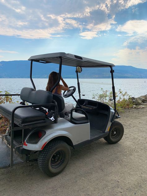 Golf Carts Aesthetic, Clearwater Beach Aesthetic, Golf Cart Beach, Vacation Aesthetic Beach, Island Aesthetic, Clearwater Beach Florida, Hamilton Island, Beach Cars, Vacation Aesthetic