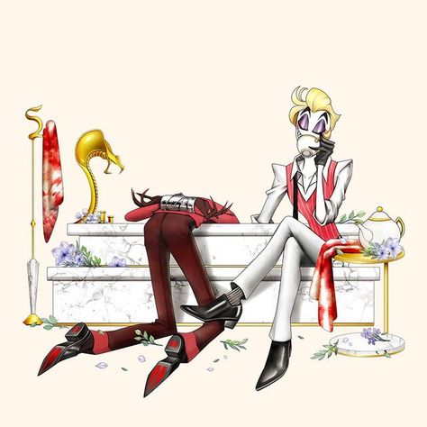 Lucifer X Lilith Hazbin Hotel Fanart, Hazbin Hotel Appleradio, Lilith And Alastor, Alastor And Lucifer Fanart, 2p Alastor Fanart, Hazbin Hotel Alastor And Lucifer, Lucifer Fanart Hazbin Hotel, Hazbin Hotel Lucifer X Alastor, Radio Apple Hazbin Hotel