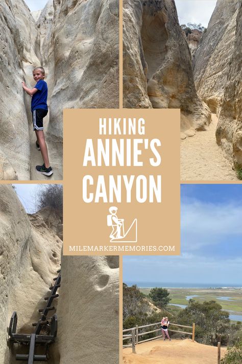 Annies Canyon Trail San Diego, Annie’s Canyon Trail, Disneyland Trip Planning, Sisters Trip, Visit San Diego, California Trip, San Diego Travel, Solana Beach, Slot Canyon