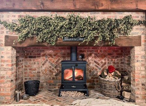 Renovation Project on Instagram: “• Log burners • Our plan is to hopefully install a log burner in the living room at the end of this year ready for winter again. We just…” Instagram Log, Log Burner, Neutral Living Room, A Log, Renovation Project, Wood Stove, Living Rooms, The End, This Year