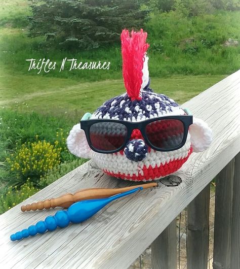 I Am Sam ~Glasses Holder~ FREE Crochet Pattern - Trifles & Treasures 4th Of July Crochet, Crochet Glasses, Eye Glass Holder, Pouch Ideas, Animal Knitting, Crochet Tote Pattern, Yarn Creations, Eyeglasses Holder, Crochet Phone Cases