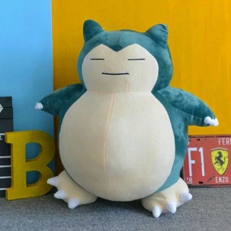 Giant Snorlax, Snorlax Plush, Monster Pillow, Snorlax Pokemon, Monster Pillows, Pokemon Red Blue, Pokemon Dolls, Doll Pillow, Soft Throw Pillows