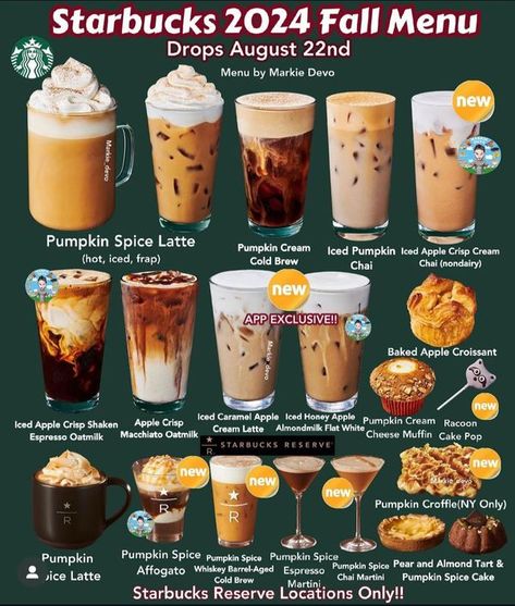 Starbucks 2.0 | I was originally only excited for the iced pecan crunch latte in September…but omgg that iced caramel apple latte | Facebook Apple Crisp Latte Starbucks, Starbucks Pecan Drink, Caramel Latte Starbucks, Pear And Almond Tart, Pecan Crunch, Starbucks Drinks Diy, Starbucks Caramel, Fall Menu, Spiced Pear