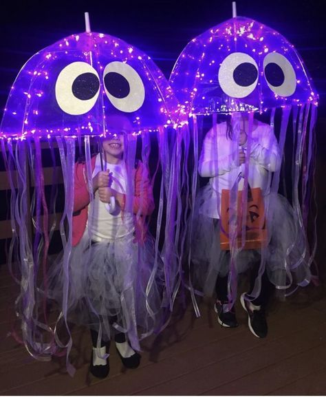 Adult Halloween Party Decorations, Diy Costumes Kids Boys, Jellyfish Costume, Cheap Halloween Costumes, Diy Costumes Kids, Homemade Halloween Costumes, Kids Costumes Boys, Adult Halloween Party