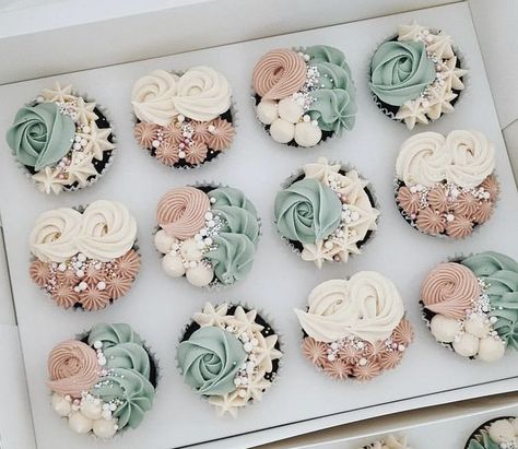 Boho Chic Cupcakes, Boho Birthday Cupcakes, Eucalyptus Cupcakes, Boho Theme Cupcakes, Bohemian Cupcakes, Boho Baby Shower Cupcakes, Boho Wedding Cupcakes, Boho Cupcakes, 8th Birthday Boy