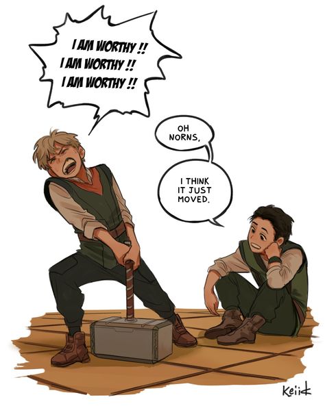 Thor X Loki, Loki Art, Loki Fanart, Marvel Avengers Funny, Dc Memes, Loki Marvel, Loki Thor, Marvel Jokes, Avengers Funny