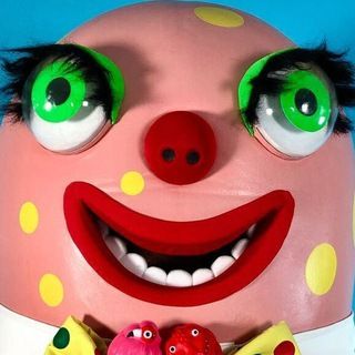 Mr Blobby ( BLOBBY ) token contract is 0x3eff429bfca605e310afb7f444b4cfa8d7d1d112 Mr Blobby Tattoo, Mr Blobby, Red Beryl, Pin Man, 80s Theme, Creative Drawing Prompts, Drawing Prompt, Bbc One, Kid Character