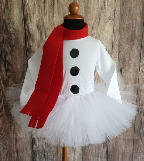 Snowman Clothes, Snowman Costume, Christmas Dress Up, Snowman Shirt, Christmas Tutu, Diy Ugly Christmas Sweater, White Tutu, Black Top Hat, Mini Top Hat