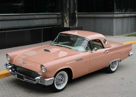 Cord Car, 1957 Ford Thunderbird, Mercedes Interior, Older Cars, Pink Cars, Flashy Cars, 1957 Chevrolet, Cars Vintage, Ford Classic Cars