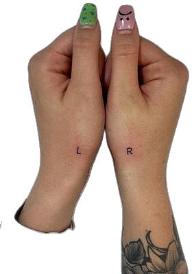 Canberra student D'Kodia Laine, 23, gets left and right tattoos on her hands | Daily Mail Online Left Right Tattoo, Left And Right Tattoos, Confused Tattoo, Collage Tattoo, Tattoo On Hand, Canberra, Tattoo On, Left And Right, Daily Mail