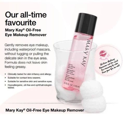 Mary Kay Eye Makeup Remover, Mary Kay Eye Makeup, Mary Kay Eyes, Selling Mary Kay, Mary Kay Marketing, Mary Kay Party, Mary Kay Skin Care, Mary Kay Consultant, Oil Free Makeup