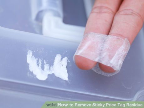 Remove Sticky Price Tag Residue Step 2 Remove Sticker Residue, Remove Sticky Residue, Price Tag Sticker, Tag Sticker, Sticker Removal, Price Sticker, Price Tag, Glue, Tags