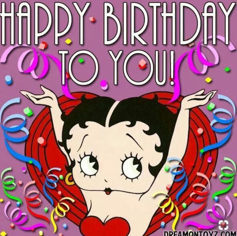 Betty Boop Happy Birthday, Pegasus Drawing, Happy Birthday Aunt, Betty Boop Birthday, Betty Boop Quotes, Birthday Cheers, Happy Birthday Wishes Cards, Birthday Wishes And Images, Betty Boop Pictures