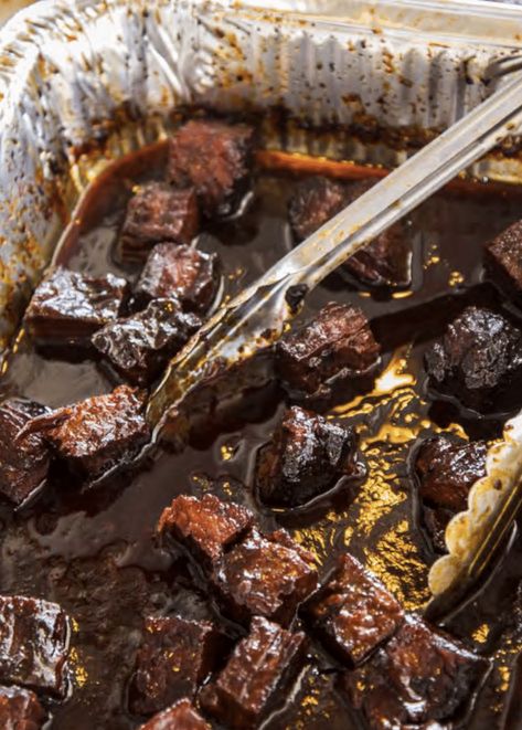 Brisket Burnt Ends Recipe Apple Butter Barbecue Sauce Recipe, Brisket Burnt Ends Recipe, Apple Butter Bbq Sauce, Recipe For Apple Butter, Butter Bbq Sauce, Garlic Bread Baguette, Burnt Ends Recipe, Brisket Burnt Ends, Barbecue Sauce Recipe