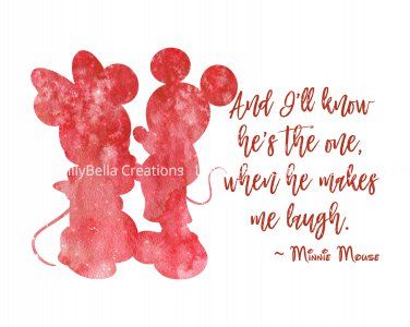 Minnie Quotes, Mickey Mouse Watercolor, Mouse Watercolor, Watercolor Silhouette, Love Silhouette, Wedding Table Names, The Fold Line, Table Names, Disney Couples