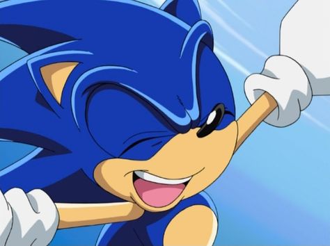 Sonic the Hedgehog (Sonic X)/Gallery - Sonic News Network, the Sonic Wiki Sonic Happy, Hedgehog Room, Sonic Satam, The Hedgehog Sonic, Sonic Underground, Sonic Sonic, Fire Emblem Warriors, Sonic The Movie, Sonic X