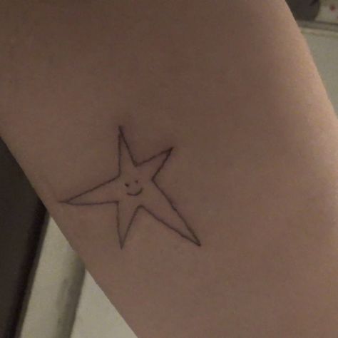 Ribbon Tattoos, Tattoo Now, Star Tattoo, Cute Little Tattoos, Dainty Tattoos, Gracie Abrams, Face Tattoo, Dream Tattoos, Star Tattoos