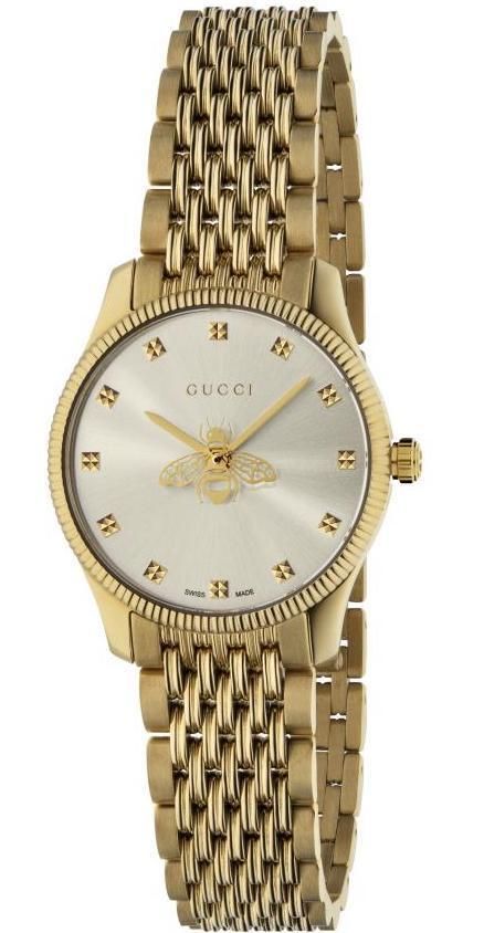 Bee Bracelet, Slim Watches, Timeless Watches, Gold Watches Women, Gucci Watch, Hand Watch, Buy Gucci, Free Bracelet, Classic Watches