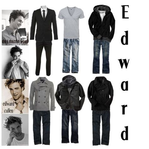 edward Twilight Outfits, Twilight Edward, Epic Games Fortnite, Edward Bella, Vampire Movies, Pretty Halloween Costumes, Aesthetic Outfits Men, Edward Cullen, Mens Style