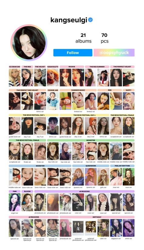 POKA #포카 RED VELVET Photocard List Red Velvet Photocard Template, Seulgi Photocard, Red Velvet Photocard, Twice More & More, Pc Photo, Photocard Template, Red Velvet Cookies, Photo Card Template, Pop Photos