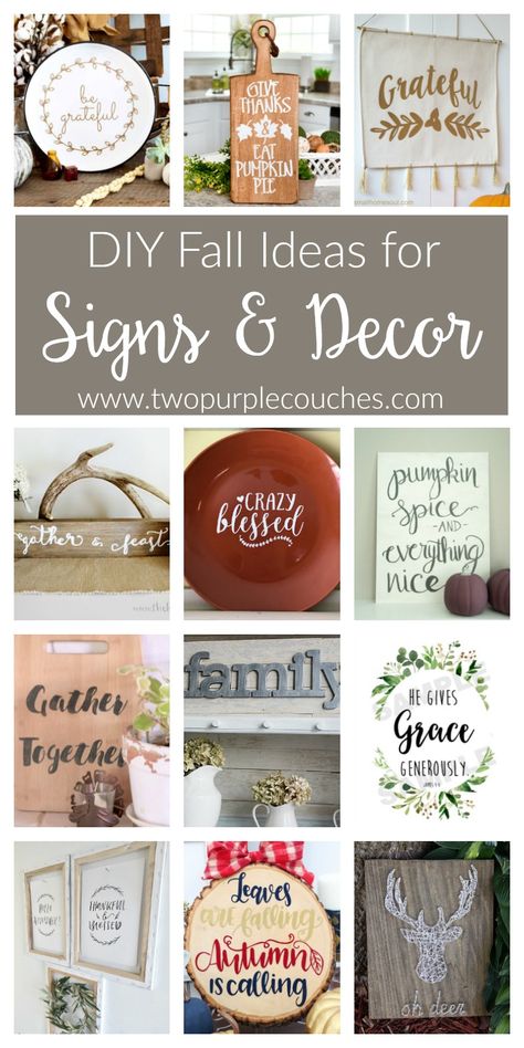 Fall Decor Signs Diy, Fall Diy Signs Outside, Thanksgiving Signs Diy, Fall Decor Signs, Halloween Signs Diy, Diy Fall Ideas, Fall Chalkboard, Holiday Wood Crafts, Fall Wood Signs