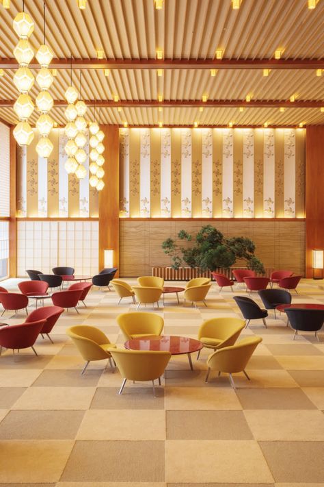 Lighting Ideas, Lobby, Tokyo, Sense, Hotel, Lighting