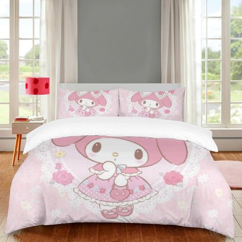 Pink Sanrio My Melody Bedding Set💖 | Sanrio My Melody bedding set, Cute My Melody character-themed bedding, Kawaii Sanrio bedding set with My Melody, Adorable pink My Melody-themed bedding ensemble, Trendy My Melody room decor and bedding, Collectible Sanrio My Melody room accessories, My Melody and Friends bedding and decor, Cute character-themed My Melody room accessories, My Melody bedding and decor for girls' bedrooms | #commissionearned Comforter Set, Gifts For Boys, Bedding Set, Duvet Cover, 3 Piece, Duvet, Design