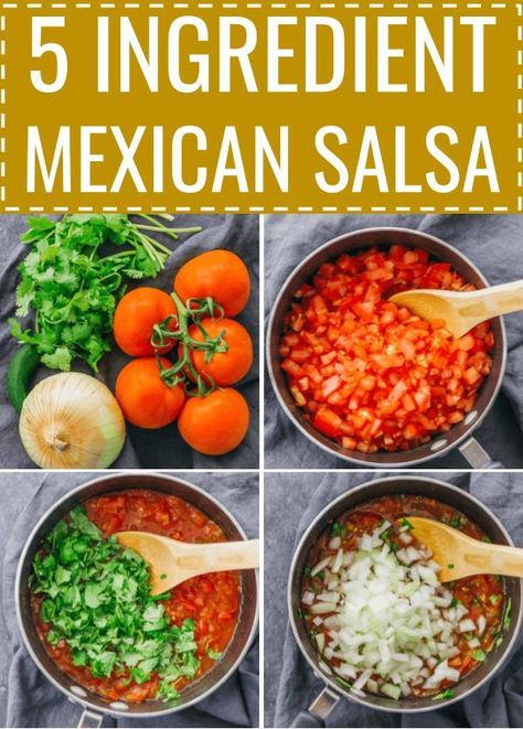 Salsa Recipe Homemade, Home Made Bar, Authentic Salsa Recipe, Salsa Recept, Fruity Salads, Fresh Restaurant, Healthy Sauce, Best Salsa Recipe, Mexican Salsa Recipes