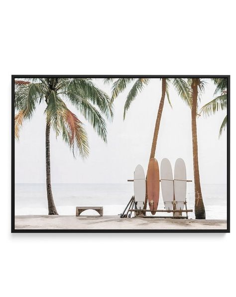 Aloha Surf, Art Plage, Surfboard Wall Art, Surfboard Wall, White Artwork, Unframed Art Prints, Unframed Wall Art, Fine Art Photo, Landscape Walls