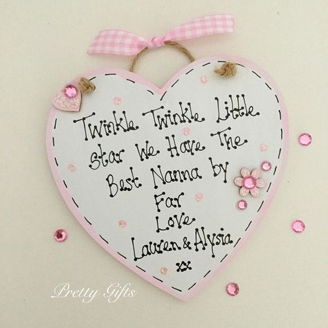 Friend Heart, Birth Announcement Gifts, Lovely Words, Keepsake Baby Gifts, Personalised Gifts Handmade, Auntie Gifts, Leaving Gifts, Gift Best Friend, Large Heart