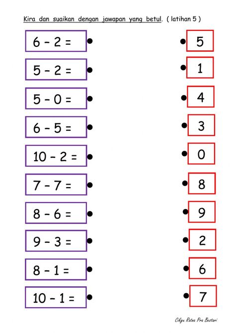 Latihan Matematik Prasekolah, Soal Matematika Tk, Maths Worksheets For Kindergarten, Berhitung Tk, Math For Kindergarten Worksheets, Matematika Tk, Worksheets For Kids Math, Math Worksheets For Preschool, Math Worksheets For Kindergarten