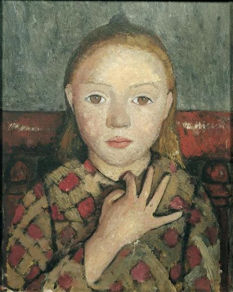 Paula Modersohn Becker, Louisiana Museum, Wassily Kandinsky, Portrait Girl, Museum Of Modern Art, Art Abstrait, Art Moderne, Female Artists, Art Reproductions