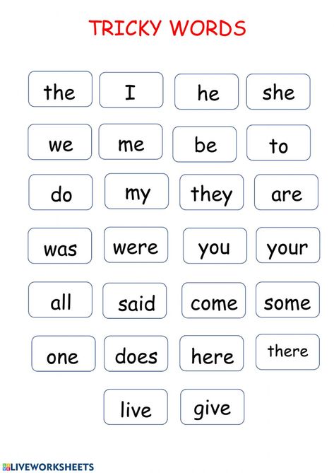 Tricky Words Worksheets, Story Sequencing Worksheets, Letter S Worksheets, Kindergarten Math Free, Words Worksheet, Subtraction Kindergarten, Kindergarten Math Worksheets Free, Sequencing Worksheets, Alphabet Worksheets Kindergarten