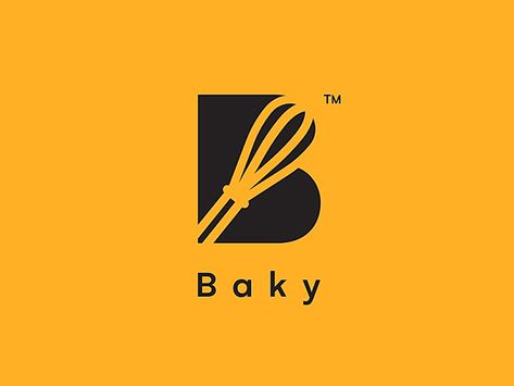 Baky | Logo Design  #logodesign #branding #visualidentity #logotemplate Adventure Logo Design, Pastry Logo, Bear Logo Design, Bird Logo Design, Typographic Logo Design, Inspiration Logo Design, Cake Logo Design, Creative Logo Design, Text Logo Design