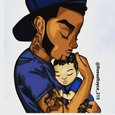 Reese Royce, My Motivation, Positive Vibrations, Parenting Done Right, The Calm, African American Art, Royce, Black Art, American Art