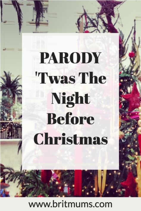 Twas The Night Before Christmas Funny, Twas The Night Before Christmas Party, Twas The Night Before Christmas Poem, Funny Christmas Stories, Silly Poems, Christmas Skits, Family Poems, Christmas Cruises, Family Advice