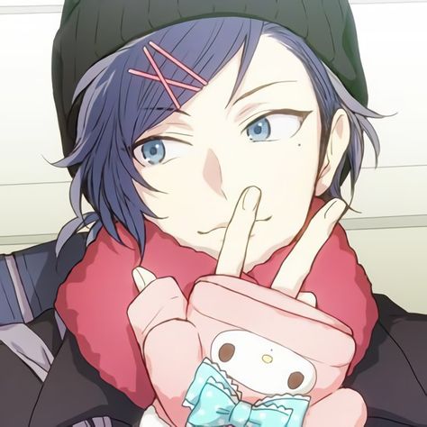 Yuu Mizuno, Sanrio Danshi, An Anime, Hair, Anime, Blue