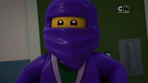 Will Nelson, the purple ninja! Nelson Ninjago, Ninjago Purple Ninja, Purple Ninja, Ninjago Screenshots, Lego Ninjago, The Purple, Writers, Favorite Character, Lego