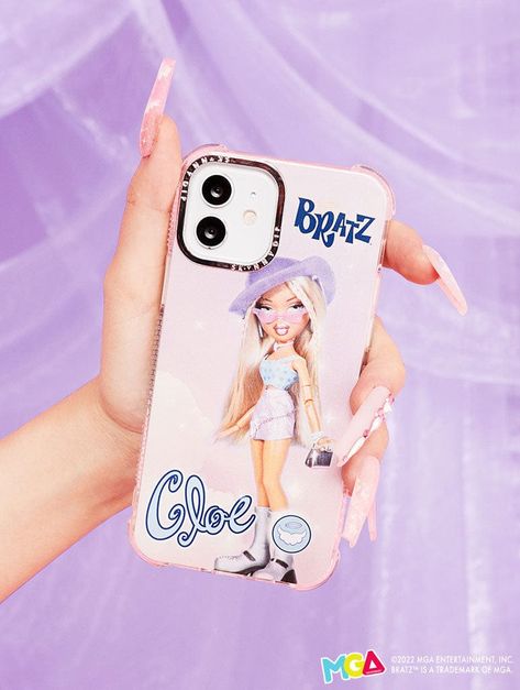 Featuring our very own Angel Cloe, this Bratz x Skinnydip Shock Case is a must-have! Pop this fun fashion-inspired case onto your device for instant daily protection. This case is part of our print-to-order range. With print-to-order phone cases we print them as you purchase, which is a much more sustainable method of production ‚Äì ultimately meaning we waste less plastic because less plastic is fantastic üòâ Add one of our Glass Screen Protectors on with this case and get it half price! (Discount automatically applied at checkout). Bratz Cloe print protective case Part of our Bratz x Skinnydip range Anti-slip dotted grip edges Logo debossed in chrome camera hole Anti-shock bumper corners Raised edges give added protection to your screen face Scratch-resistant Outer shell layer Shock abs Bratz Phone, Bratz Cloe, Phone Case Collection, Edge Logo, Skinnydip London, Glam Girl, Settings App, Half Price, Glass Screen