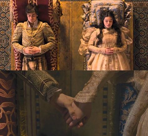 Romeo Montague (Douglas Booth) & Juliet Capulet (Hailee Steinfeld) in "Romeo & Juliet" (2013) Douglas Booth Romeo, Romeo And Juliet Anime, Montagues And Capulets, Romeo + Juliet Aesthetic, Romeo And Juliet Costumes, Shakespeare Love Quotes, Romeo Montague, Juliet Movie, Juliet Capulet