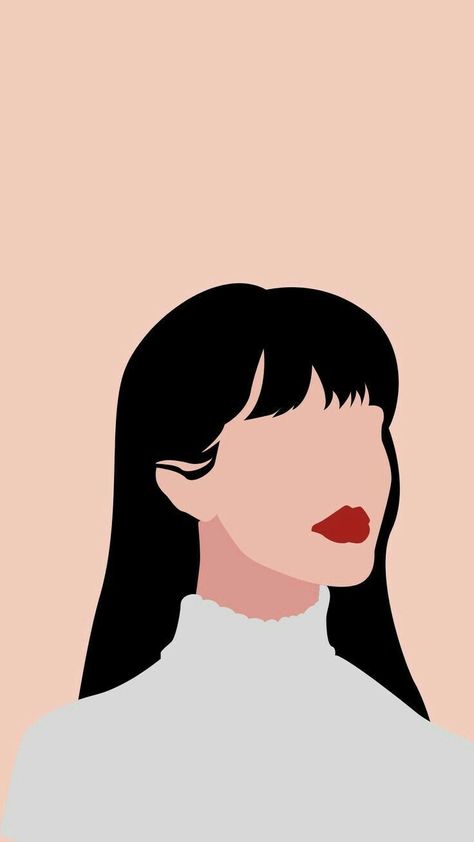 Faceless Woman Art, Women Doodle Art, الفن الرقمي, Abstract Face Art, Digital Portrait Art, Illustration Art Drawing, Illustration Art Girl, Arte Sketchbook, Fashion Art Illustration