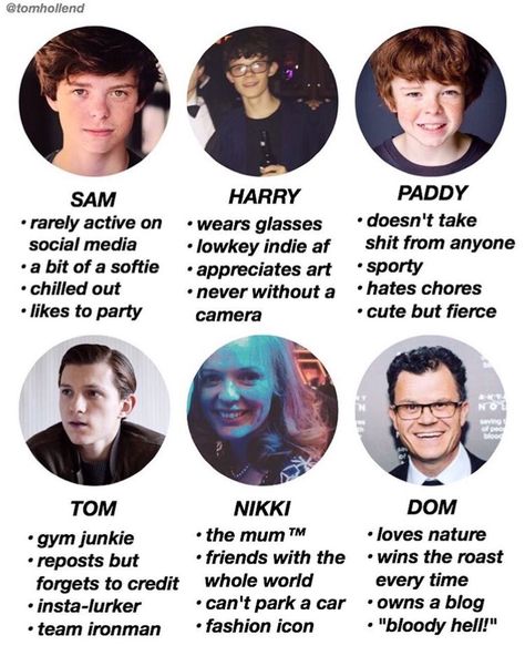 The whole fam Brothers Trust, Holland Brothers, Holland Family, Harry Holland, Harrison Osterfield, Marvel Comics Superheroes, Tom Holland Peter Parker, John Mulaney, Tom Holland Spiderman