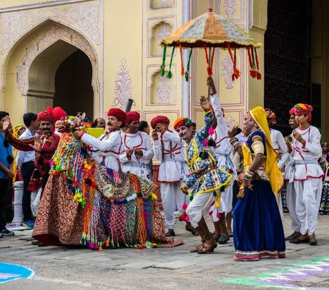 Celebration of Teej Festival: When the clouds smile, rains happen and when the rains happen, people smile. The festival of Teej is the greetings of people to the heavens for bringing about the much desired life – giving showers of monsoon. For more details visit: - http://www.aryavrittravels.com/tour/royal-procession-of-teej-festival-jaipur-rajasthan/ Gangaur Festival, Jaipur Diaries, Teej Festival, Royal Celebration, Festival Photography, Festivals Of India, India Tour, Rajasthan India, The Heavens