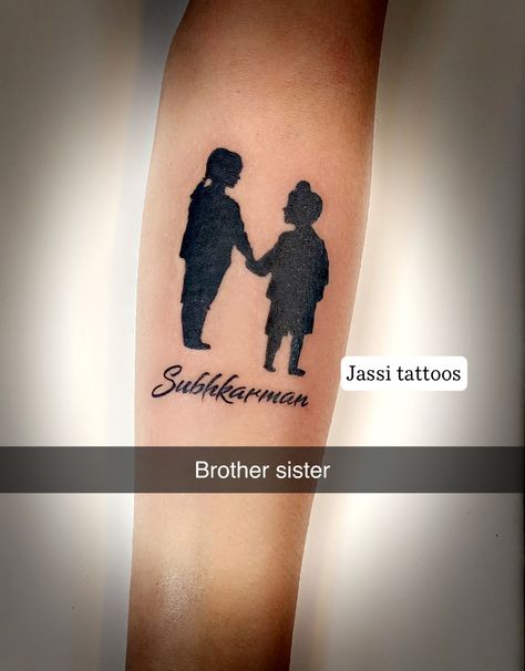 #tattoo Sister Brother Tattoo, Brother And Sister Tattoo Ideas, Brother Ideas, Sister Tattoo Ideas, Sister Tattoo Designs, Brother Sister Tattoo, Brother Tattoos, Lion Tattoo Sleeves, Sister Tattoo