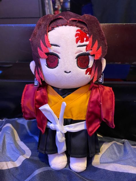 My husband has finally arrived after waiting for so long ❤️ Demon Slayer Behind The Scenes Au, Cool Fidget Toys, Losing Faith In Humanity, Anime Crafts, Anime Merchandise, Samurai Art, Anime Dolls, Fnaf Drawings, Toy Figures