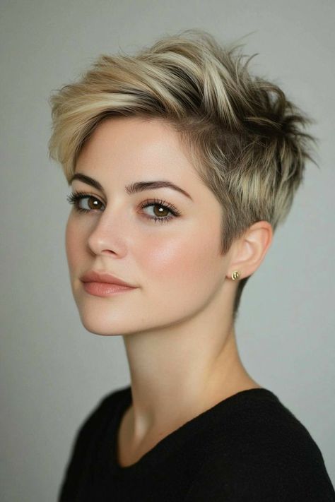 HAIRS.LONDON Blond Pixie, Haircut Girl, Short Haircuts Ideas, Pixie Haircuts For Women, Pixie Bob Hairstyles, Book Couples, Short Hair Images, Amazing Hairstyles, Curly Hair Types