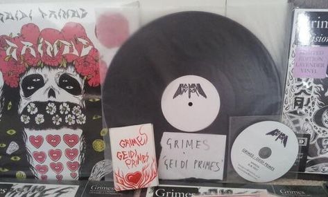 Geidi Primes, Grimes Genesis, Music Record, Hand Made, Tumblr, Music