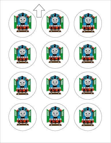 Thomas the Tank Engine Cupcake Images $12.50 for 12 Thomas Cakes, Cupcake Images, Cupcake Decorating, Thomas The Tank, Thomas The Tank Engine, Cupcakes Decoration, 2nd Birthday, Cupcake Cakes, Cupcake