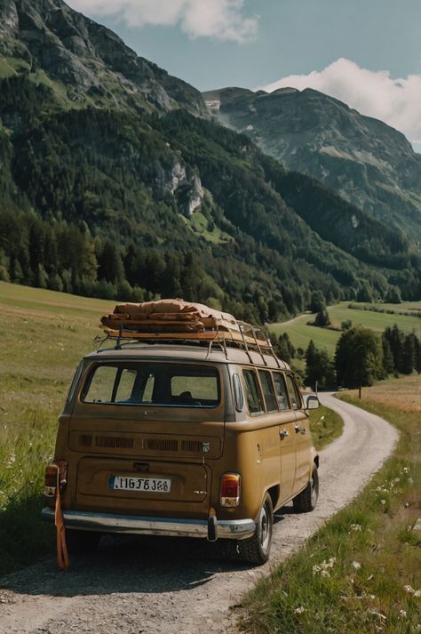 Erleben Sie die Freiheit eines abenteuerlichen Roadtrips mit Freunden in einem bunten Van – perfekt für Pinterest als Inspirationsquelle für Reisen und Abenteuer! 🚐🌄 #RoadTrip Teenage Travel Aesthetic, Adventure Aesthetic Pictures, Vision Board Photos Adventure, Road Trip Aesthetic Mountains, European Road Trip Aesthetic, Road Trip Vision Board Pictures, Van Life Adventure, Camper Van Road Trip, Road Travel Aesthetic